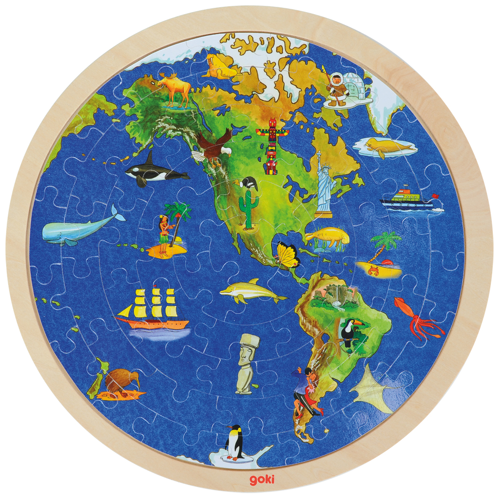 Puzzle „Die Erde“ Puzzle „Die Erde“