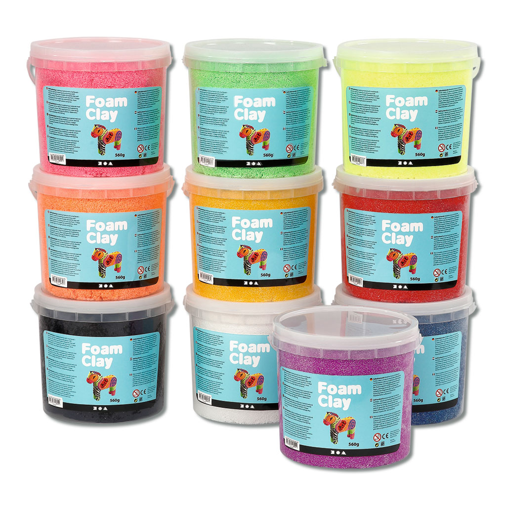 Foam Clay® Modelliermasse Gruppenpackung XL
