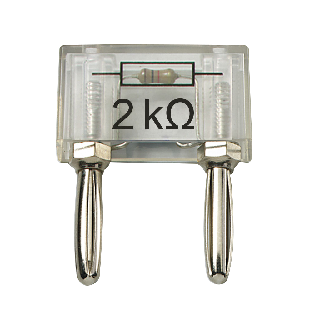 Widerstand auf Steckelement