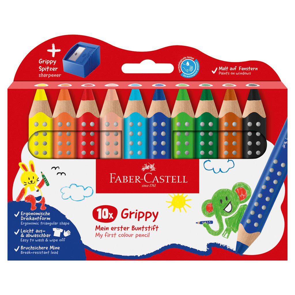 Faber Castell® Buntstifte Grippy