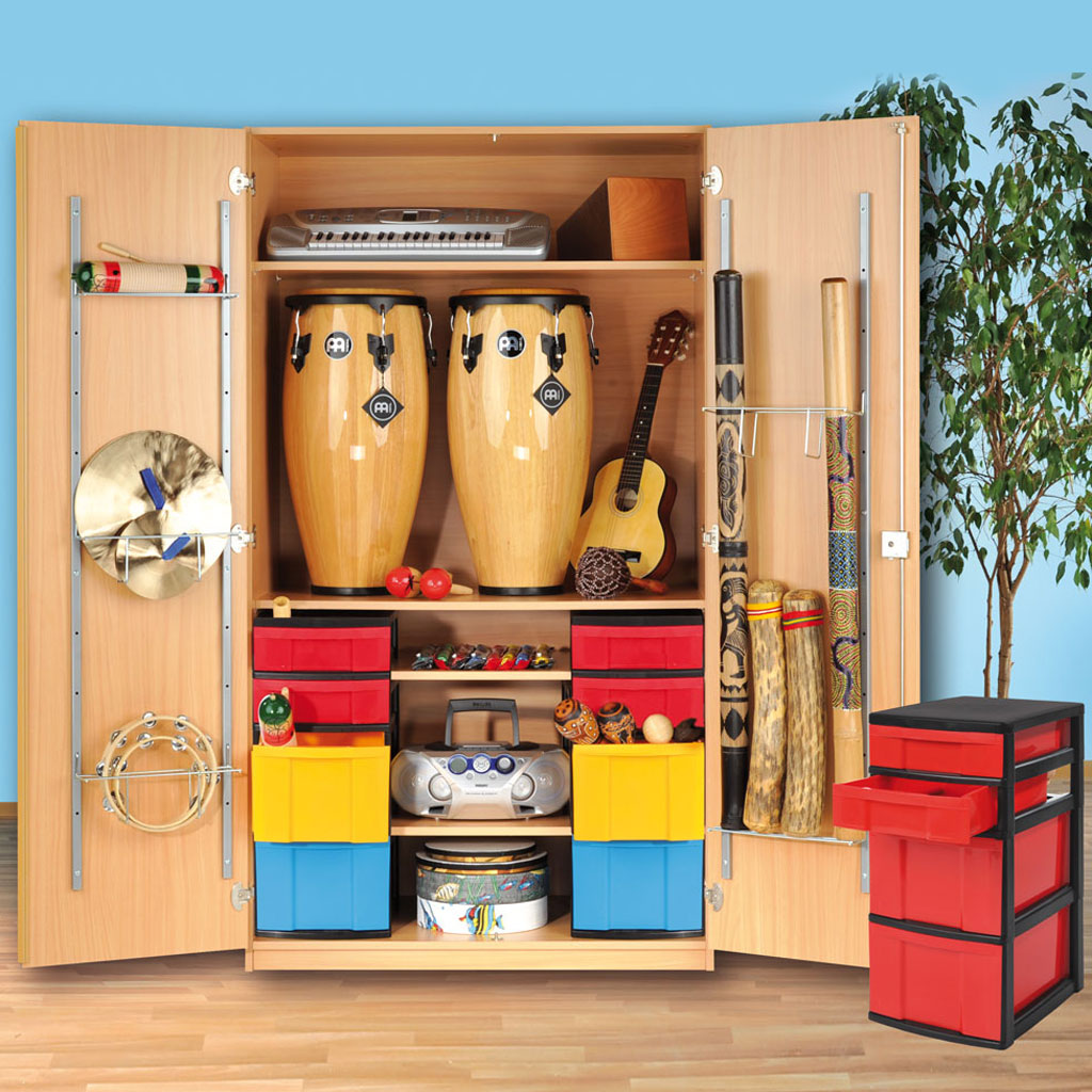 Modulus® Musikschrank mit 2 verstellbaren Böden