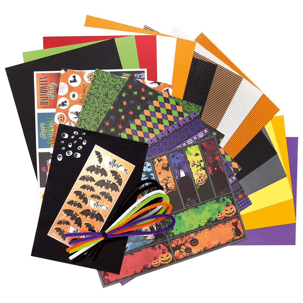 Folia® Basteltrends Halloween, 43 Teile
