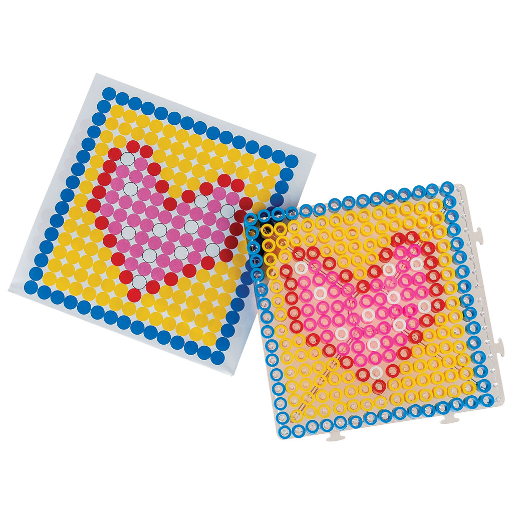 Motivsteckplatten für XL-Bügelperlen