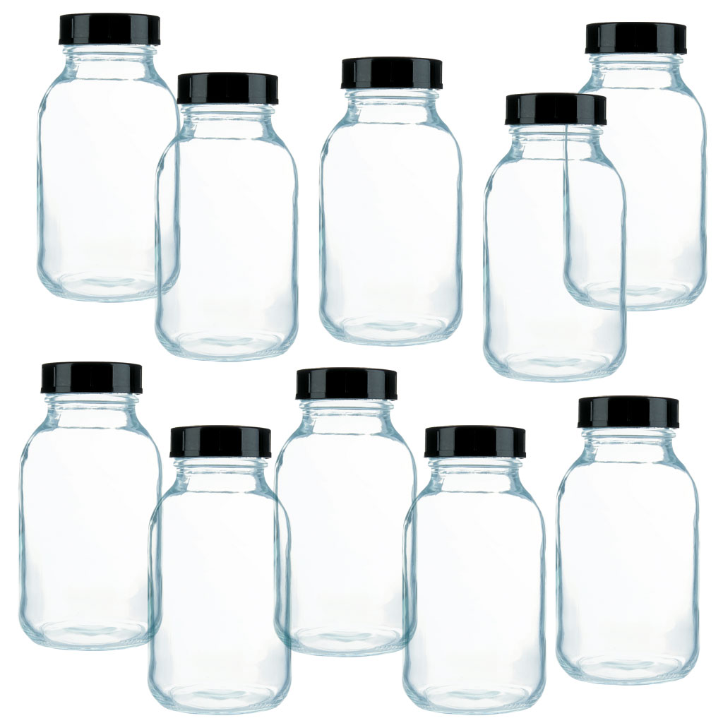 Gewindeglasflaschen