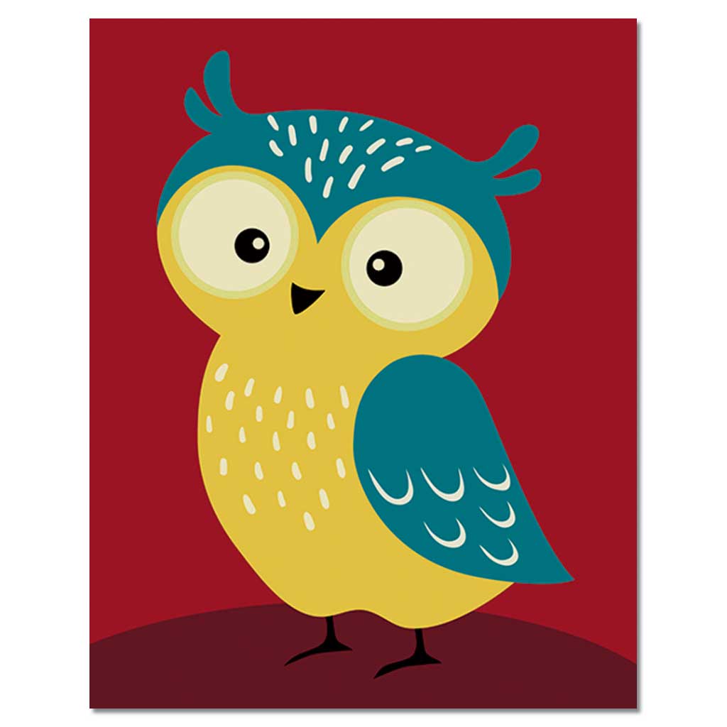 Malen nach Zahlen Tierbilder