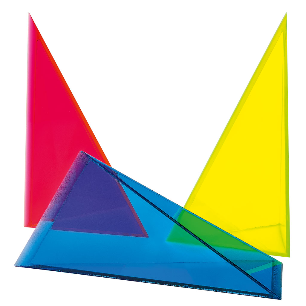 Ungleichseitiges Prisma, zerlegbar Ungleichseitiges Prisma, zerlegbar