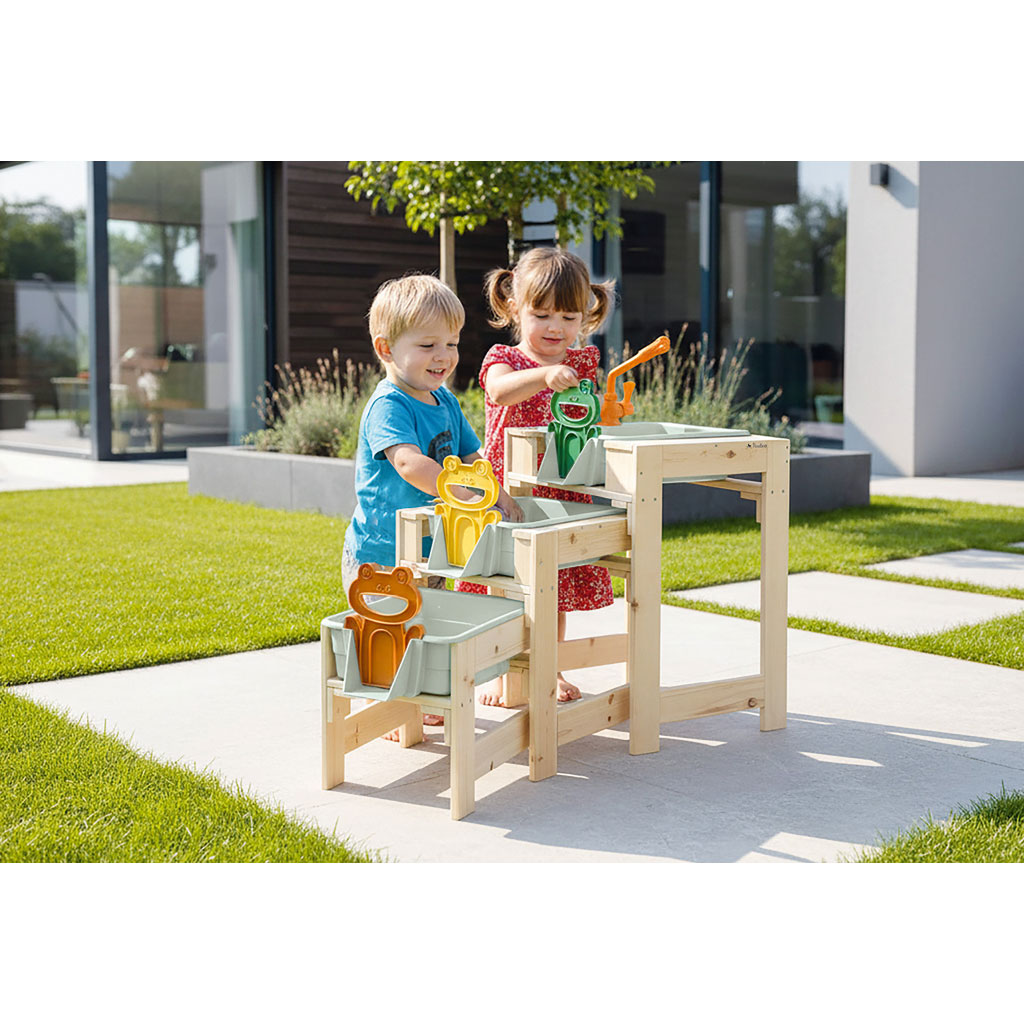 Wasserspieltisch-Set "Frolino", 3-tlg.