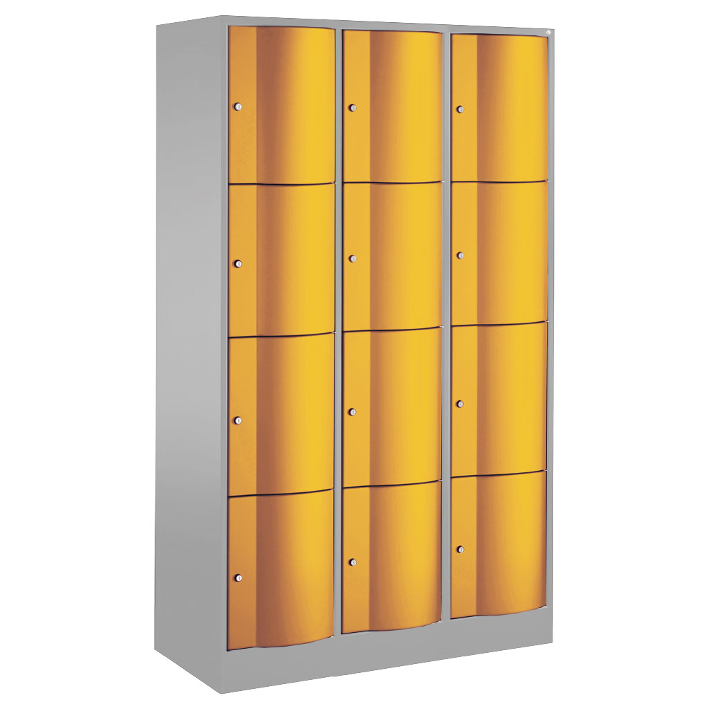 Großraum-Schließfachschrank, 3-reihig