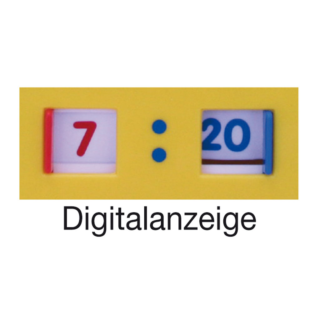 Große Lehreruhr, analog-digital