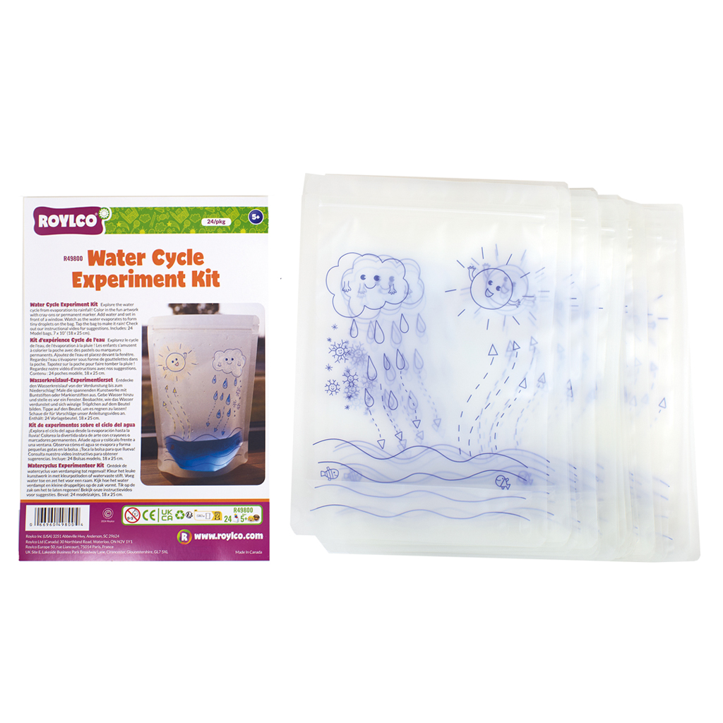 Experimentierset Wasserkreislauf, 24 Stück