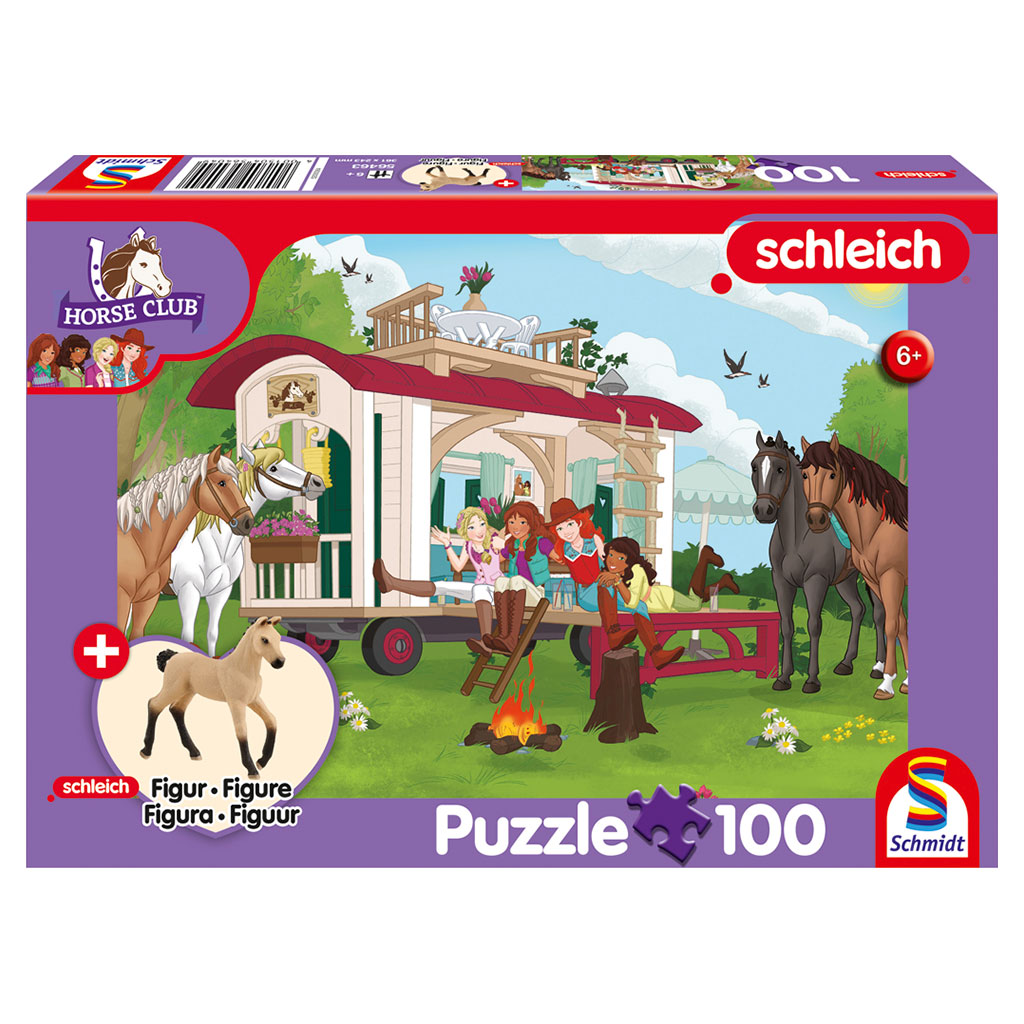 Schleich® Horse Club Lagerfeuer am Wohnwagen