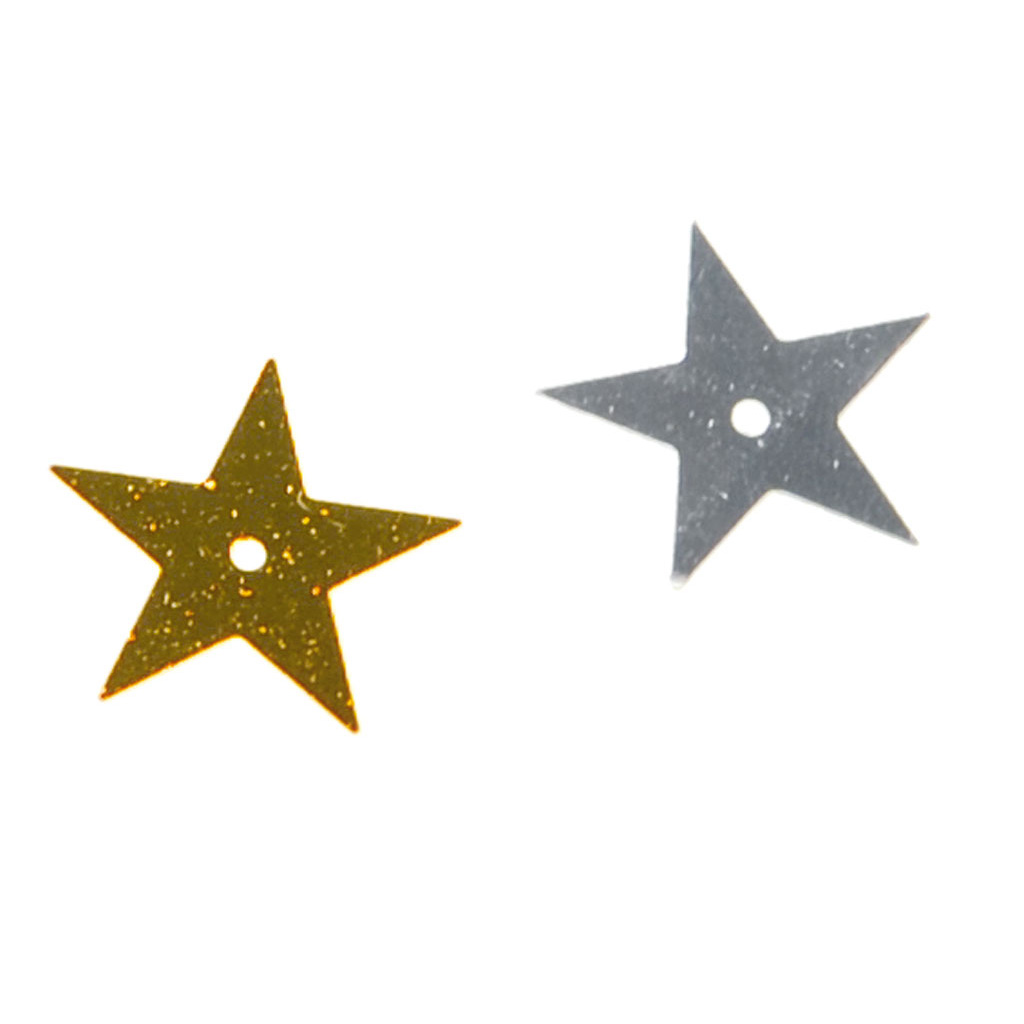 temp91569_apfNXZlq95FQKz Pailletten-Sterne, Gold/Silber, 100 g