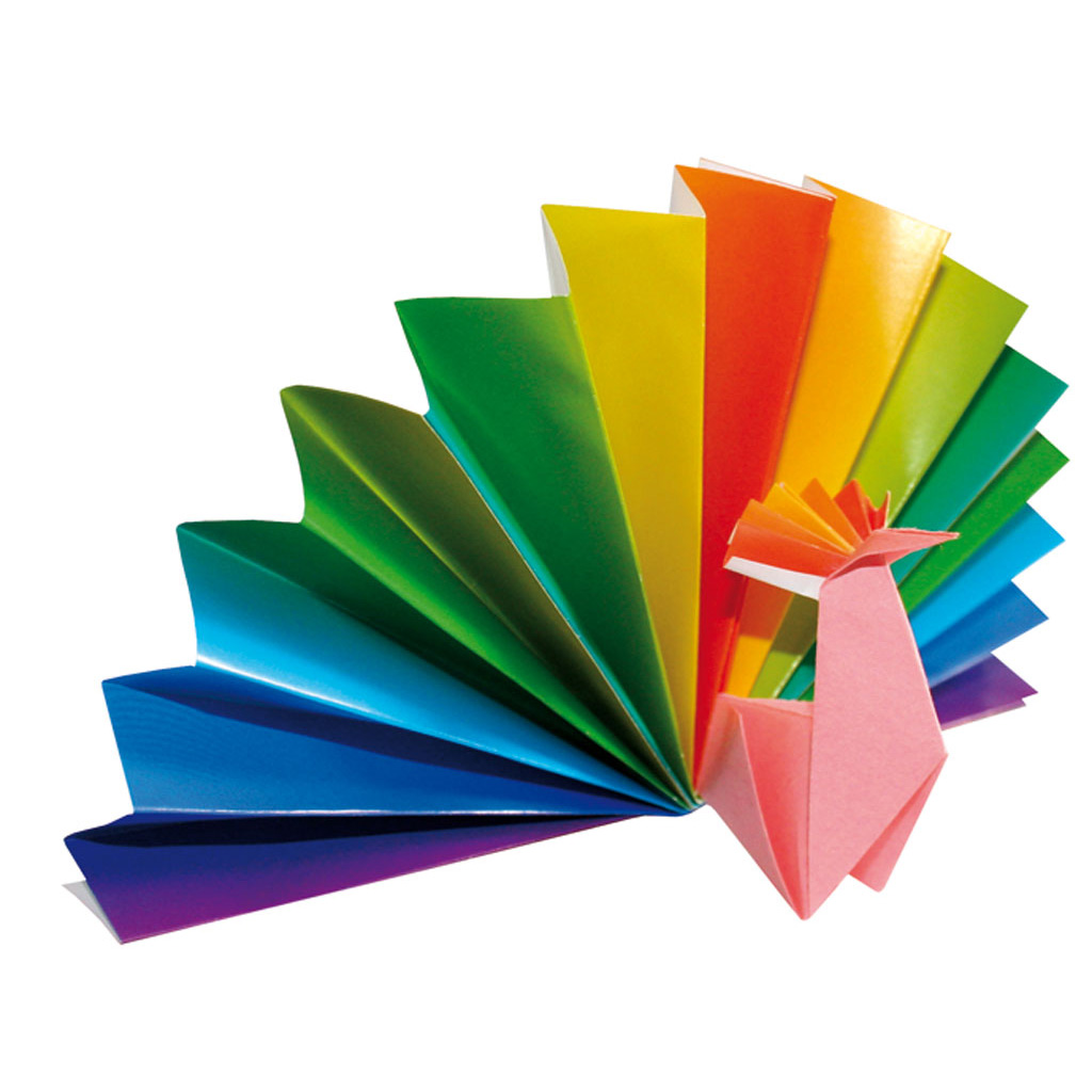 Faltblätter, Regenbogen 100 g/m²