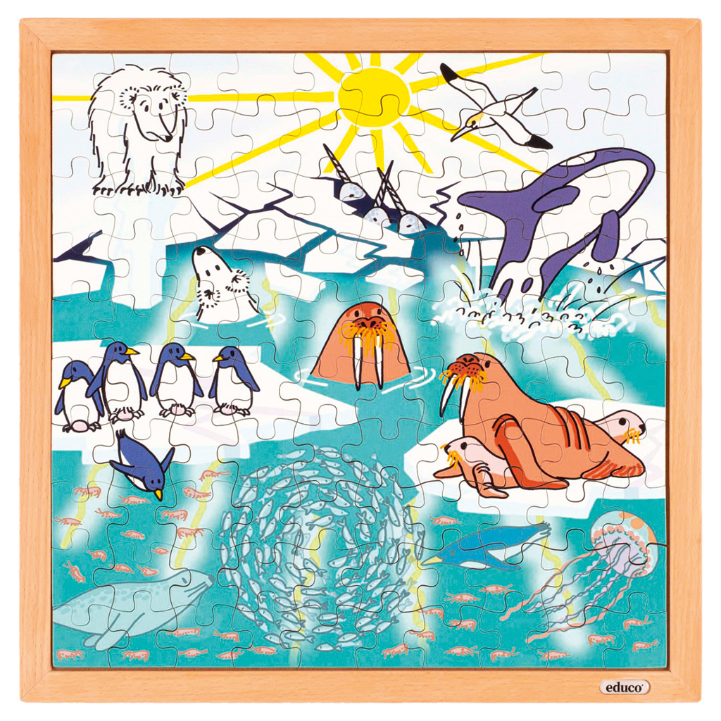 Educo® Natur- und Klimapuzzle