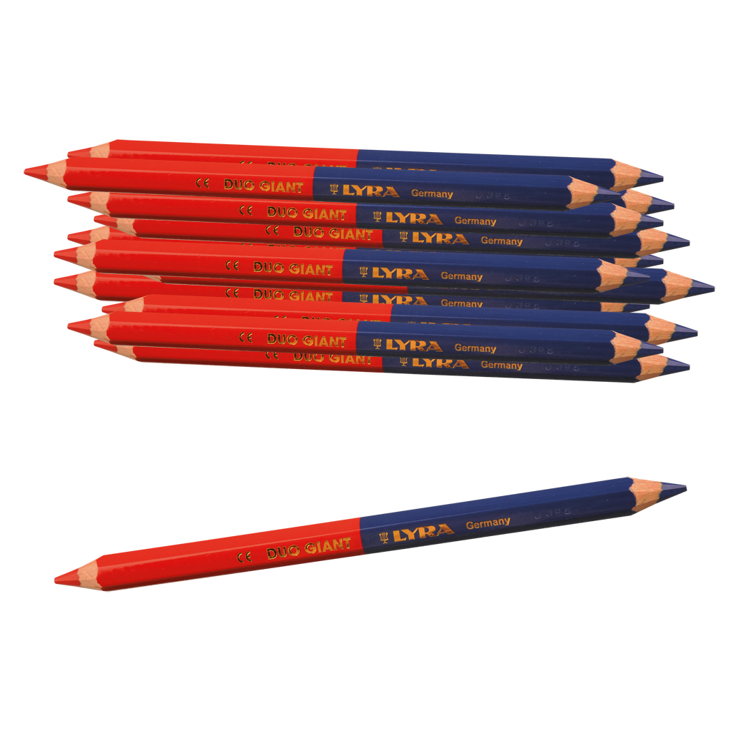 Zweifarbstift in Rot & Blau-Bild Auf diesem Bild ist das Produkt mit der Art.Nr.: M-30709 zu sehen