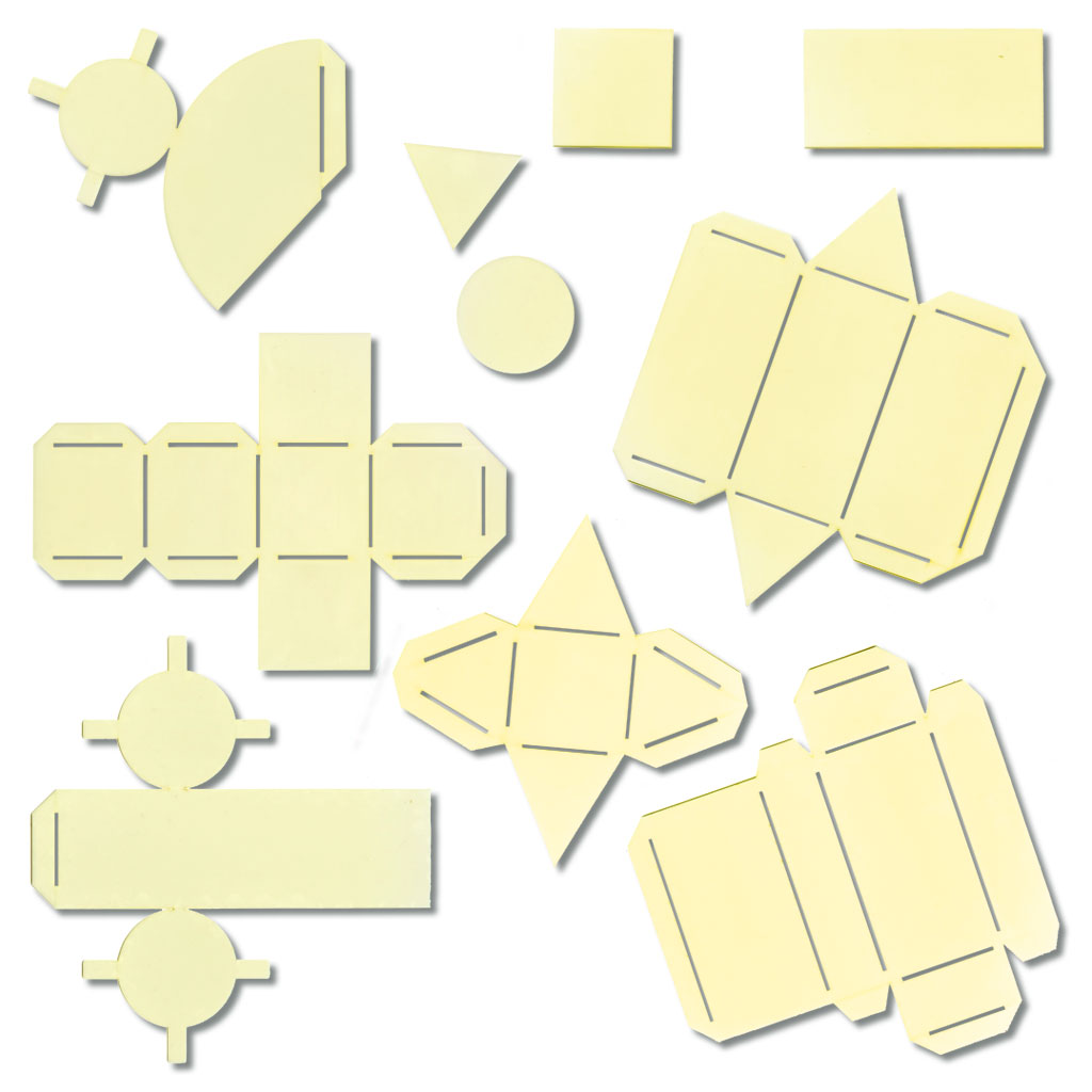 3D-Dorf, blanko, inkl. Figuren
