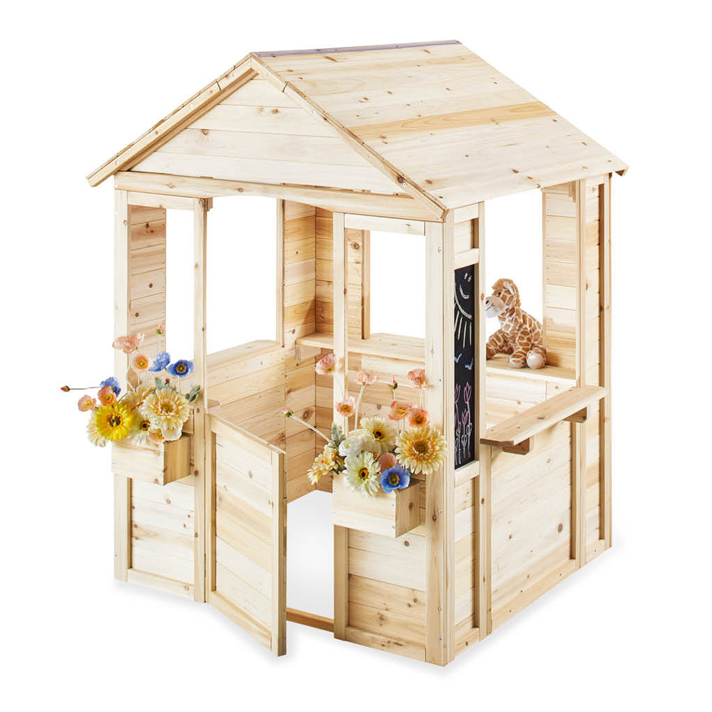 Outdoor Spielhaus Knut, natur