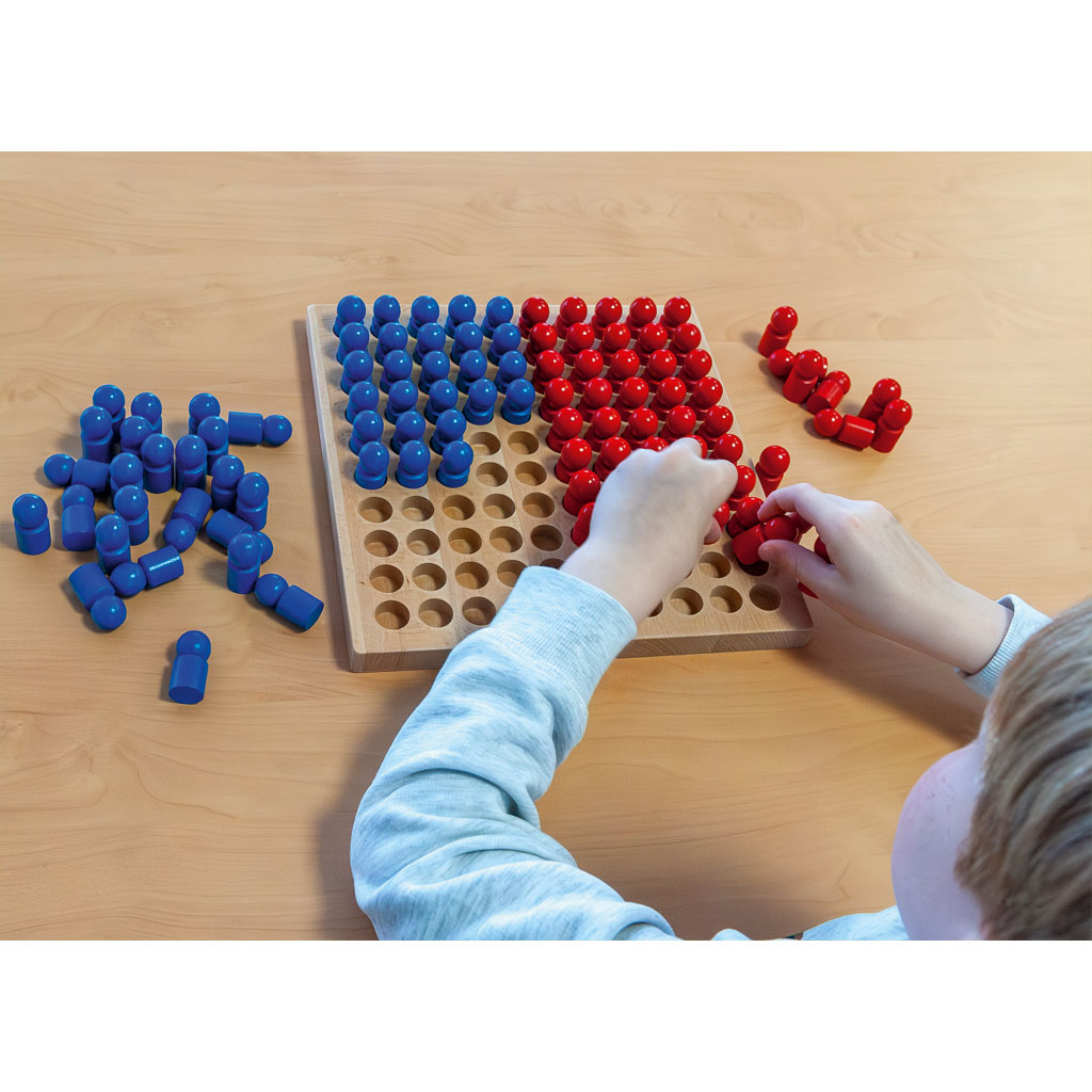 Wiemann Lehrmittel® Hunderter-Steckbrett