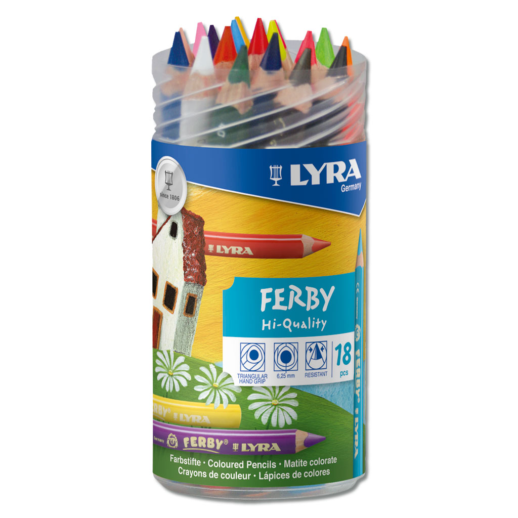 Lyra Ferby Buntstifte, lackiert