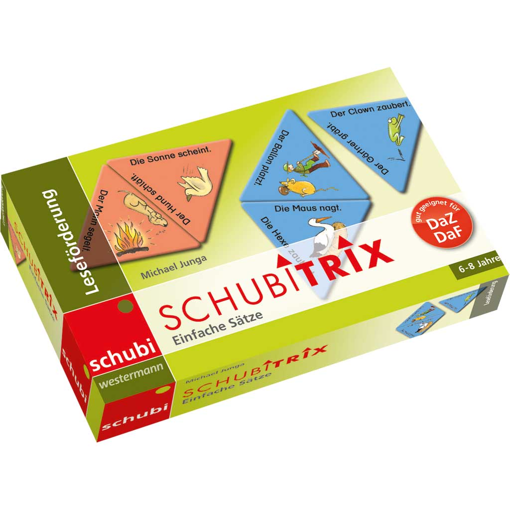 SchubiTrix® Lernspiel „Einfache Sätze“