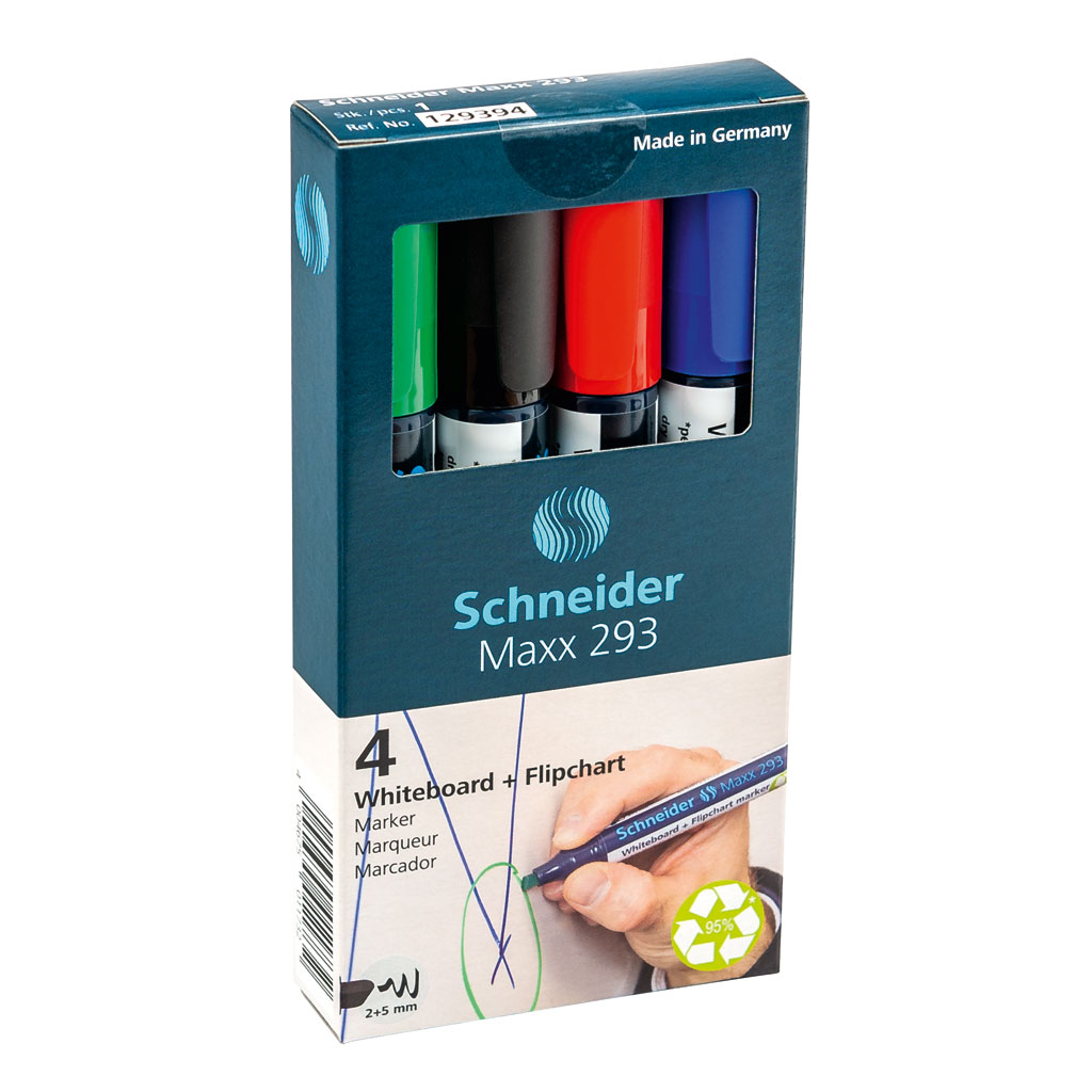 Schneider® Maxx 293 Whiteboard- und Flipchart-Marker