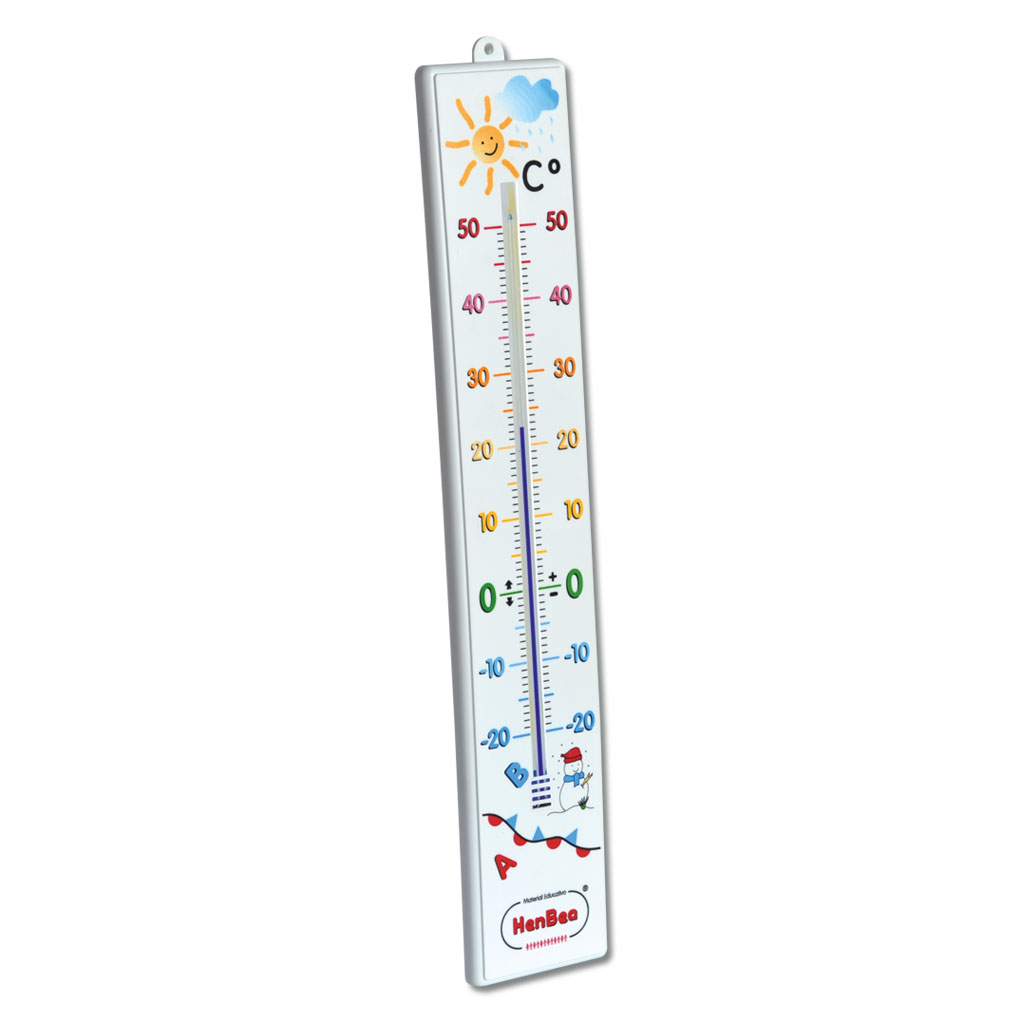 Großes Kindergarten-Thermometer