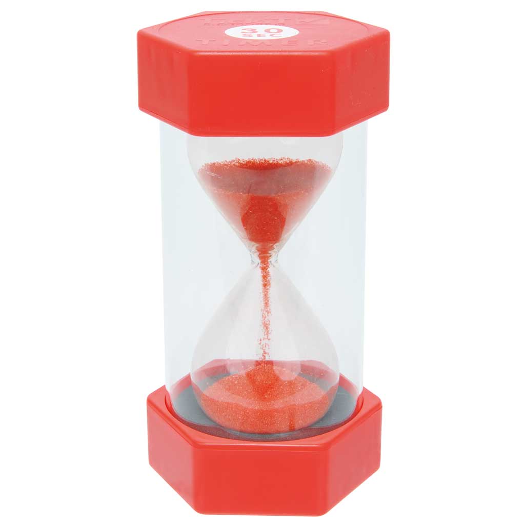 Große Sanduhr, Größe 16 cm Ø 8 cm