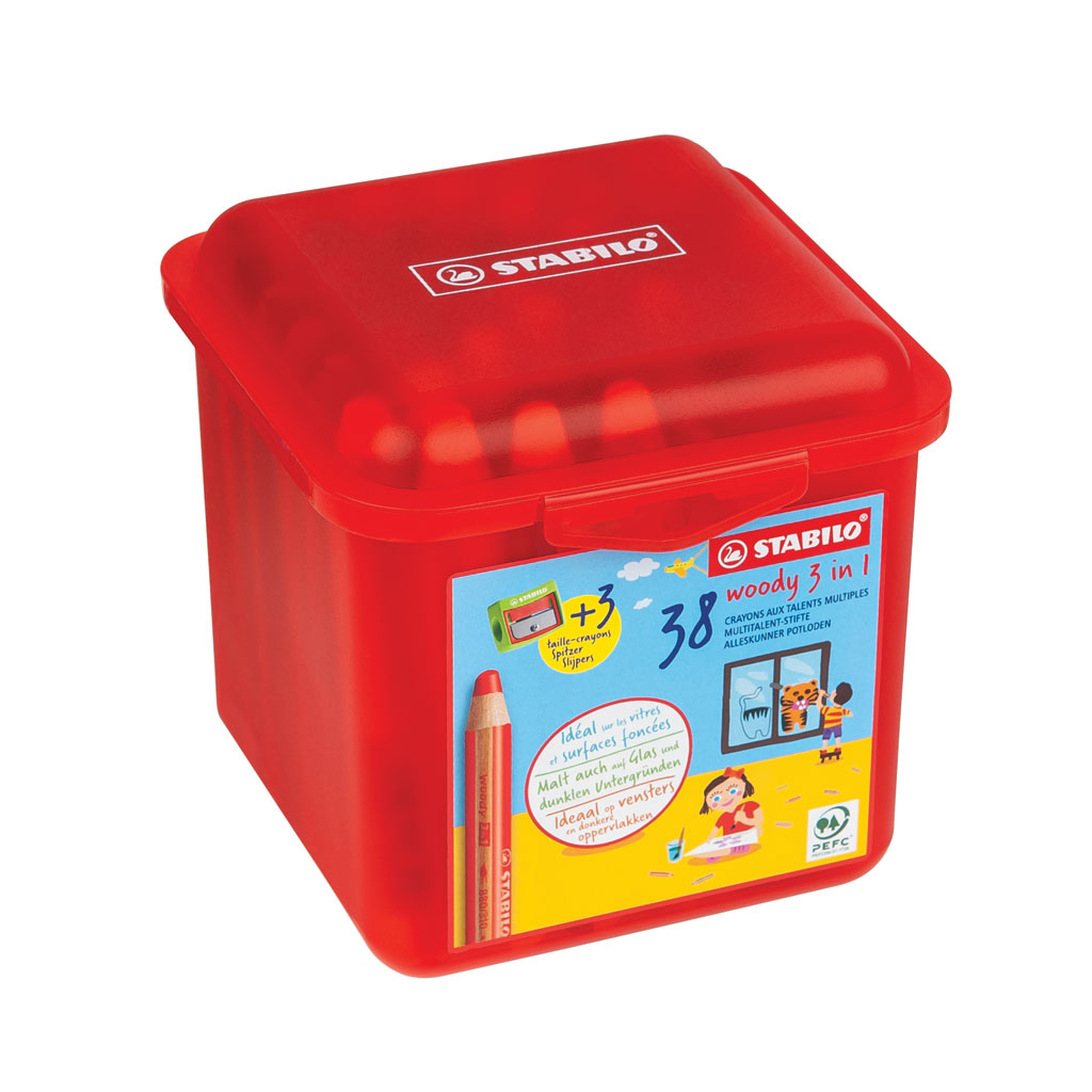 Stabilo® Woody 3 in 1 in 38er-Box Stabilo® Woody 3 in 1 in 38er-Box