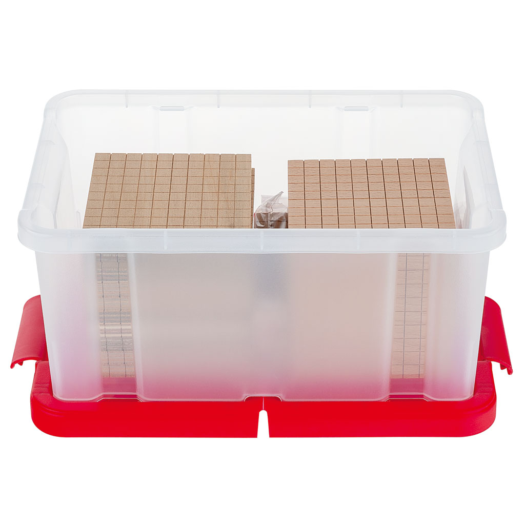 Dezimalrechnen – Kleiner Gruppensatz aus Holz