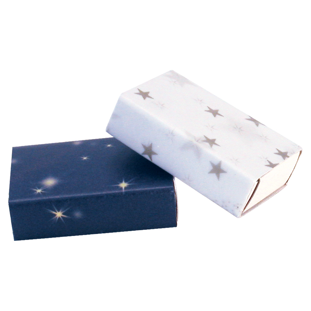 Streichholzschachteln zum Selbstgestalten, blanko, 10 Stück