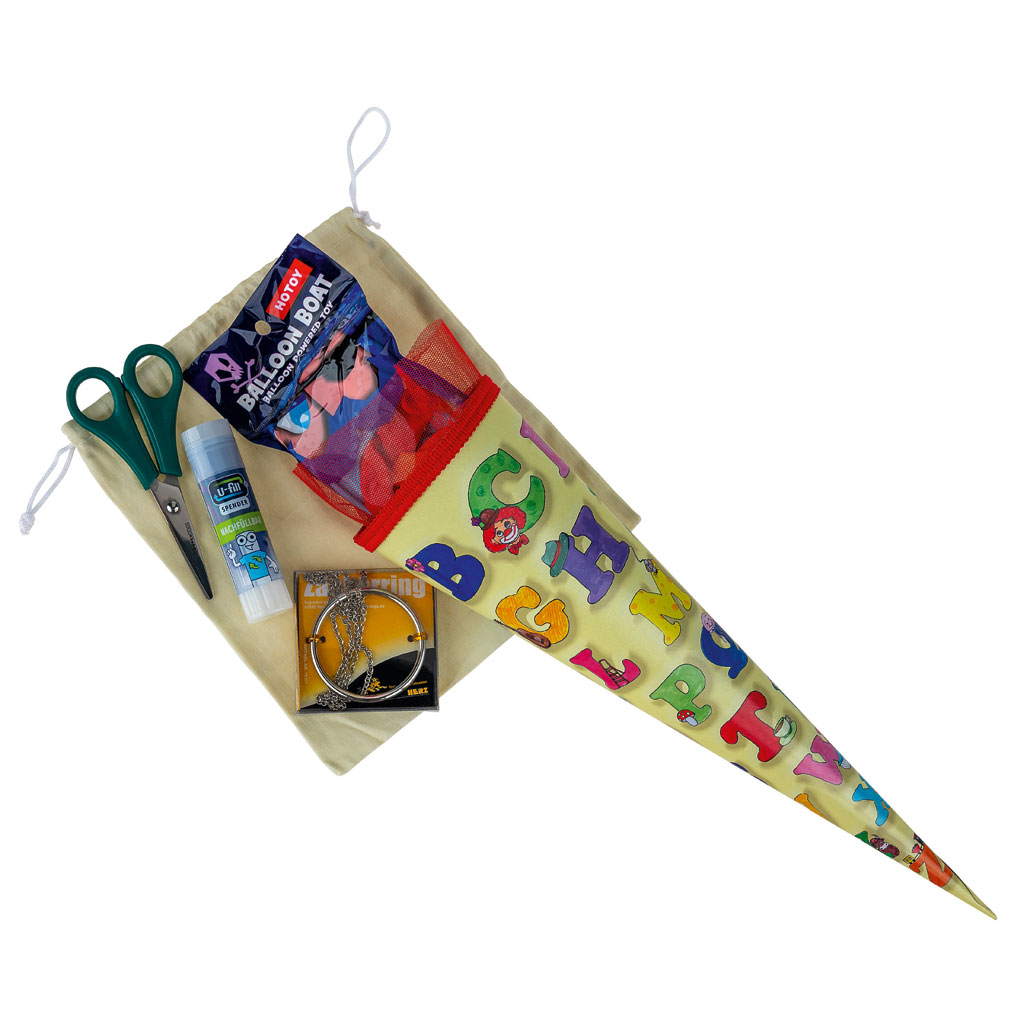 Kleine gefüllte Zuckertüte
