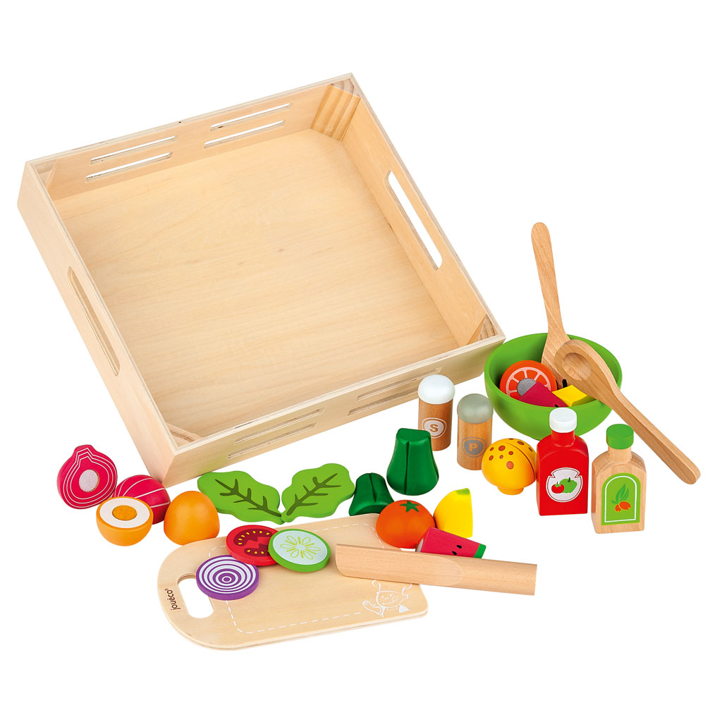 Jouéco® Salat-Set aus Holz