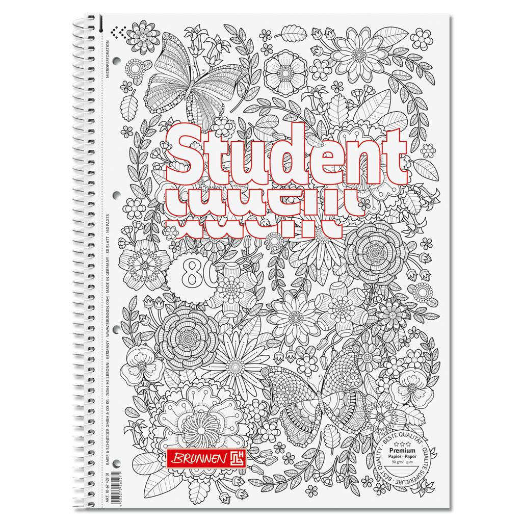 Brunnen® Collegeblock, DIN A4