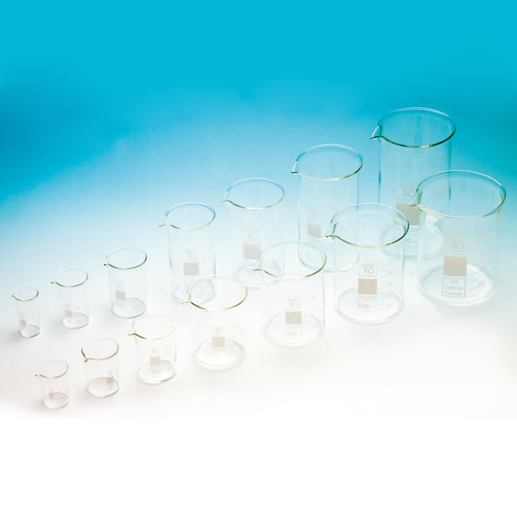 Becherglas, Borosilikatglas, hohe Form, 1 Stück