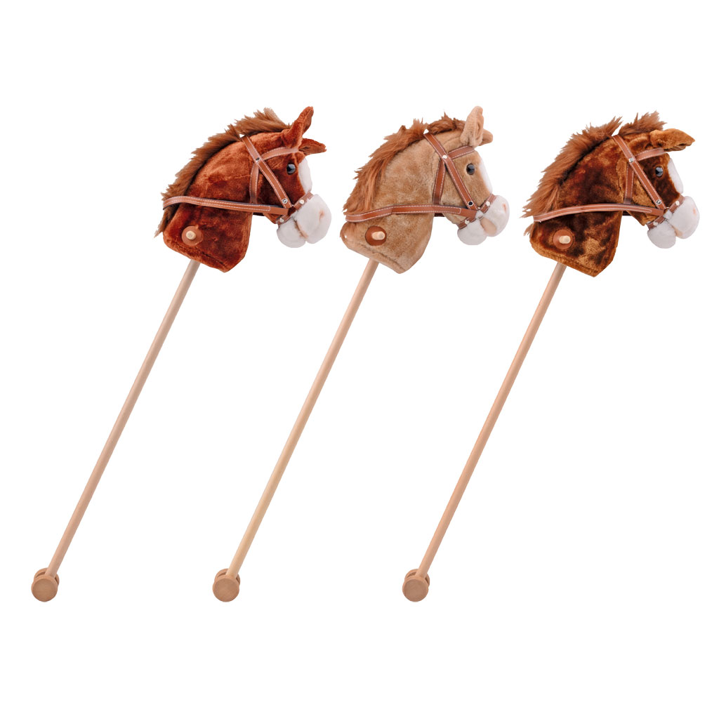 Steckenpferd mit Geräuschfunktion-Bild Auf diesem Bild ist das Produkt mit der Art.Nr.: W-83345 zu sehen