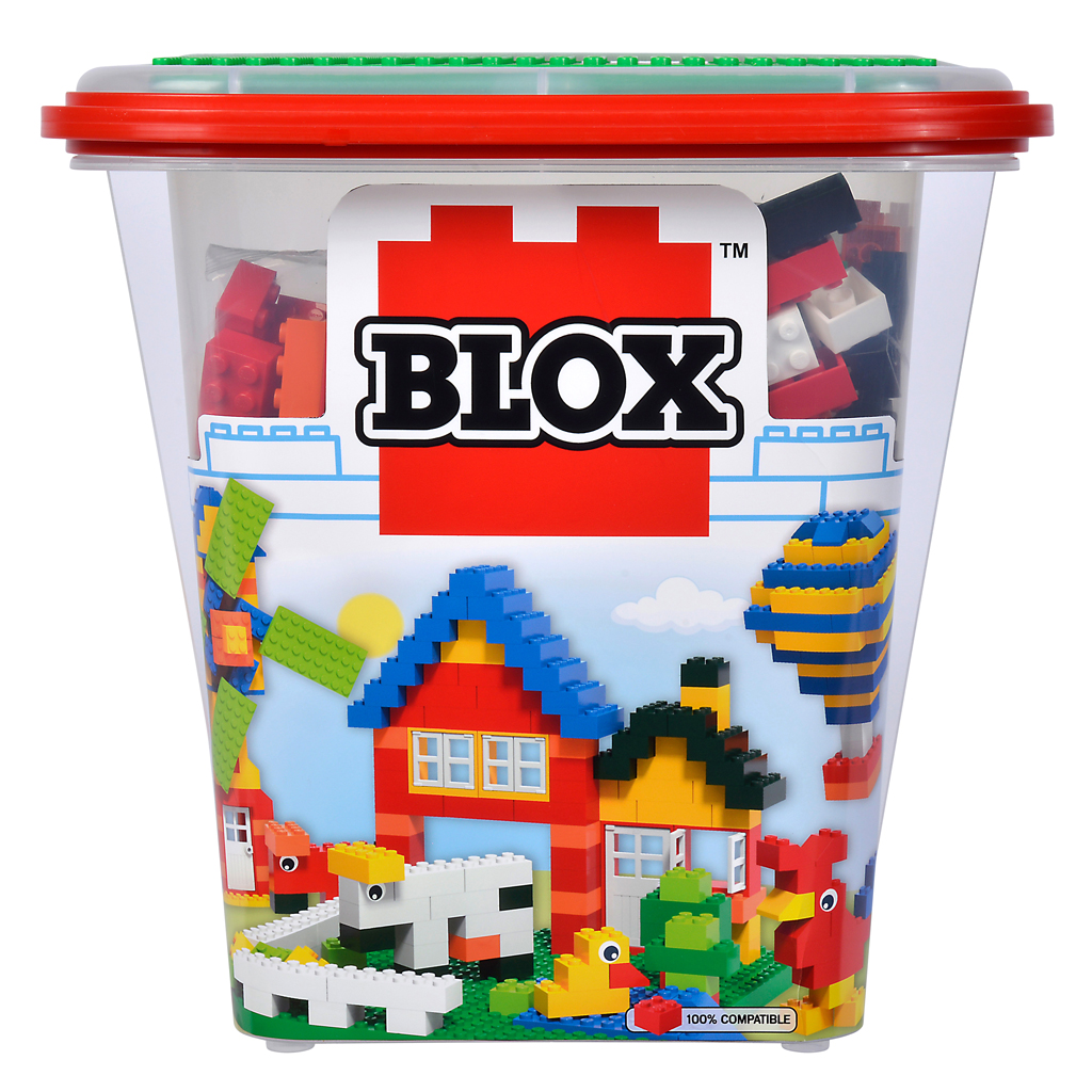 Blox Eimer mit 500 Bausteinen