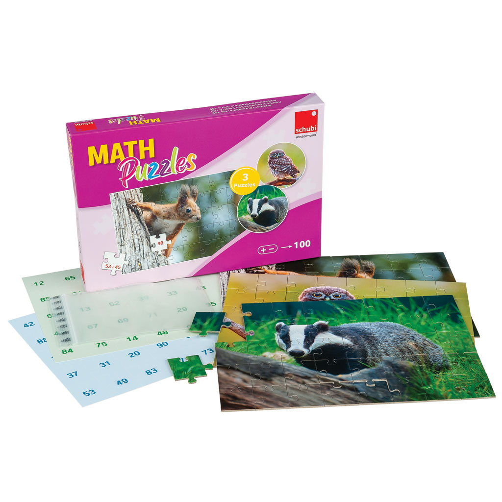 MATHPUZZLES – Addition & Subtraktion bis 100