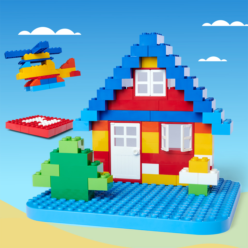 Blox Eimer mit 250 Bausteinen
