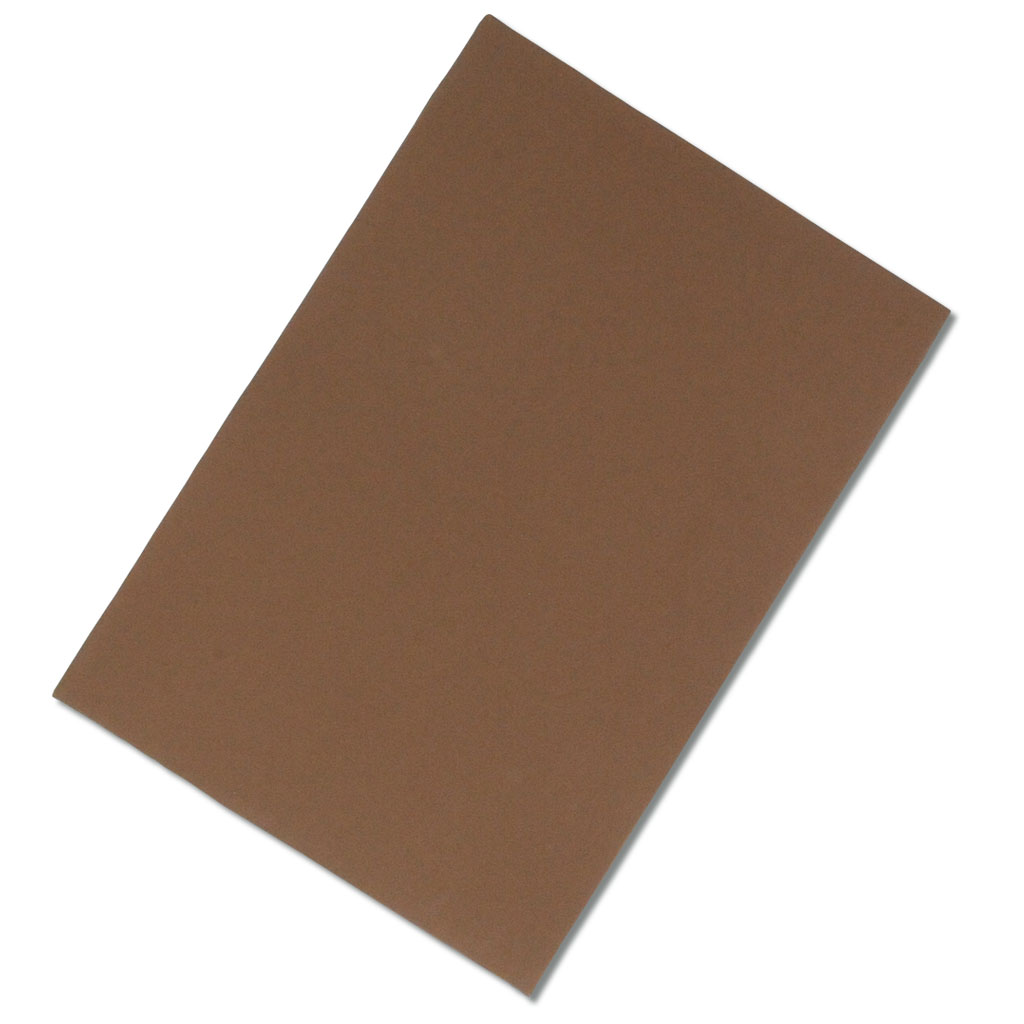 Moosgummi, 10 Bogen in einer Farbe, 20 x 29 cm