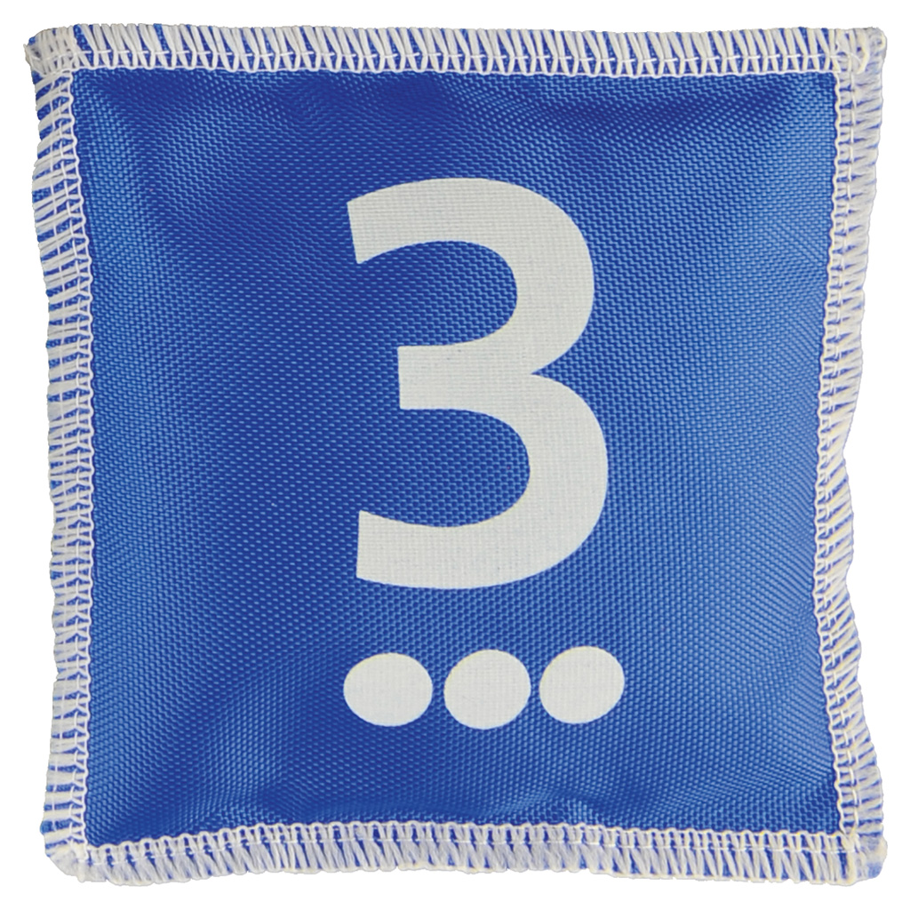 Bohnensäckchen Zahlen 1–10