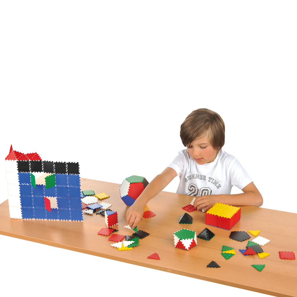 Arbeitskarten für LOKON Geometriebauteile