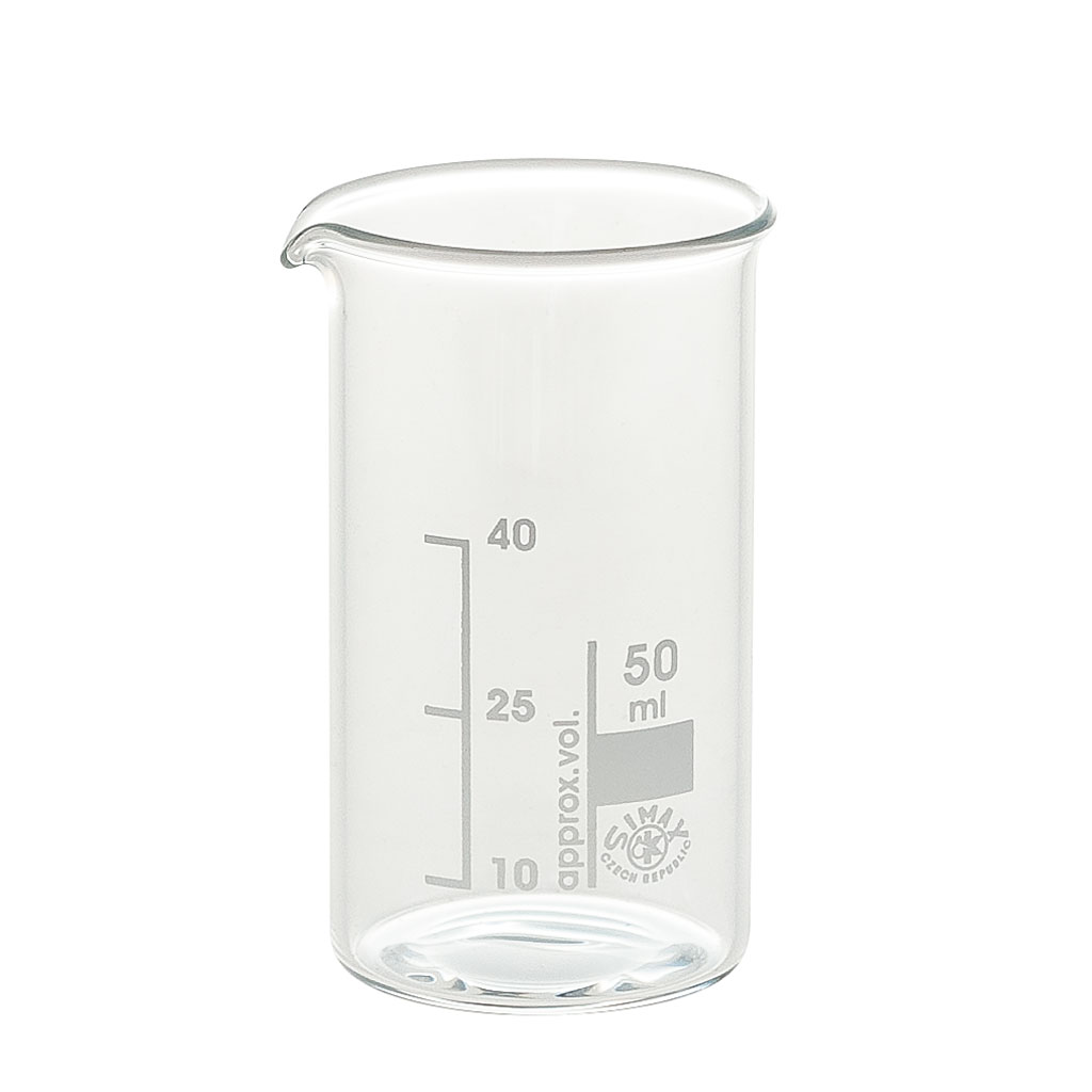 Becherglas, Borosilikatglas, hohe Form, 1 Stück