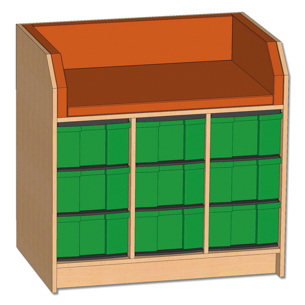 Modulus® Wickelkommode 11 mit 9 hohen Schüben