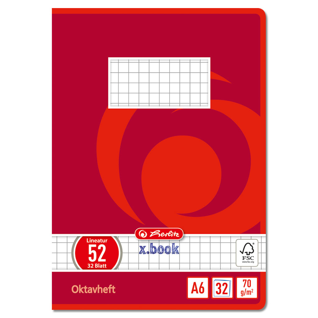 Herlitz®Oktavheft DIN A6