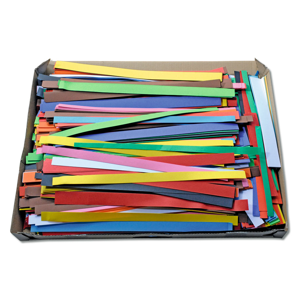Kreativbox Papierstreifen, 110–125 g/m², ca. 2.000 Stück