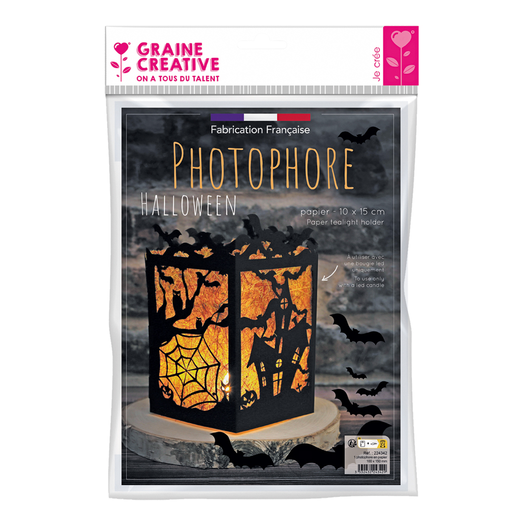 Bausatz Halloween-Windlicht