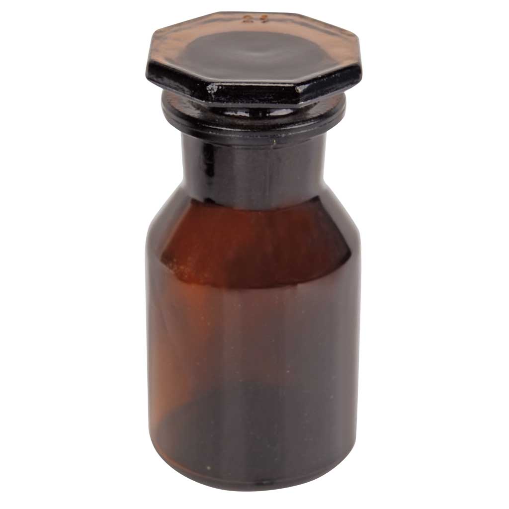 Steilbrustflaschen, Braunglas, Weithals