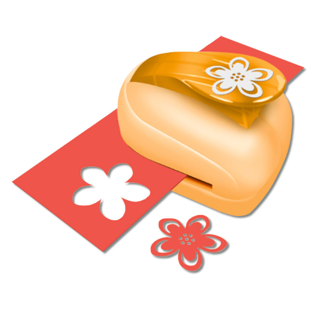 Motiv-Stanzer Silhouette, Motiv Blume