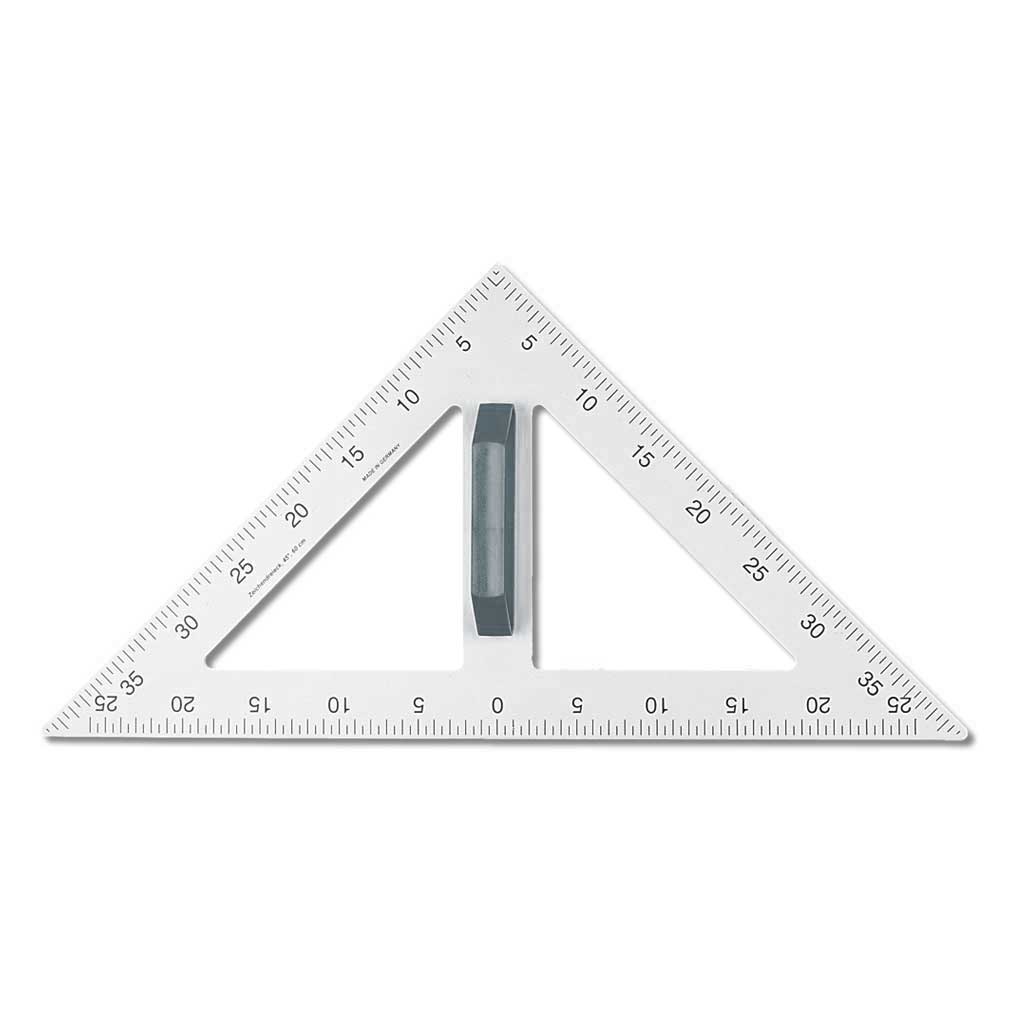 Zeichendreieck ohne Magnete – 60 cm 