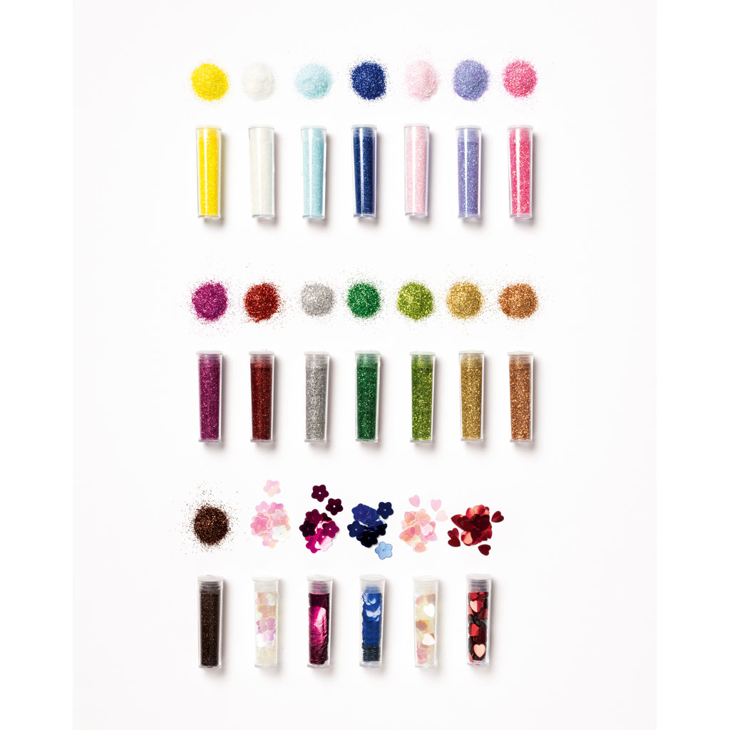 Folia® Bio Glitter & Pailletten Set Rainbow Folia® Bio Glitter & Pailletten Set Rainbow